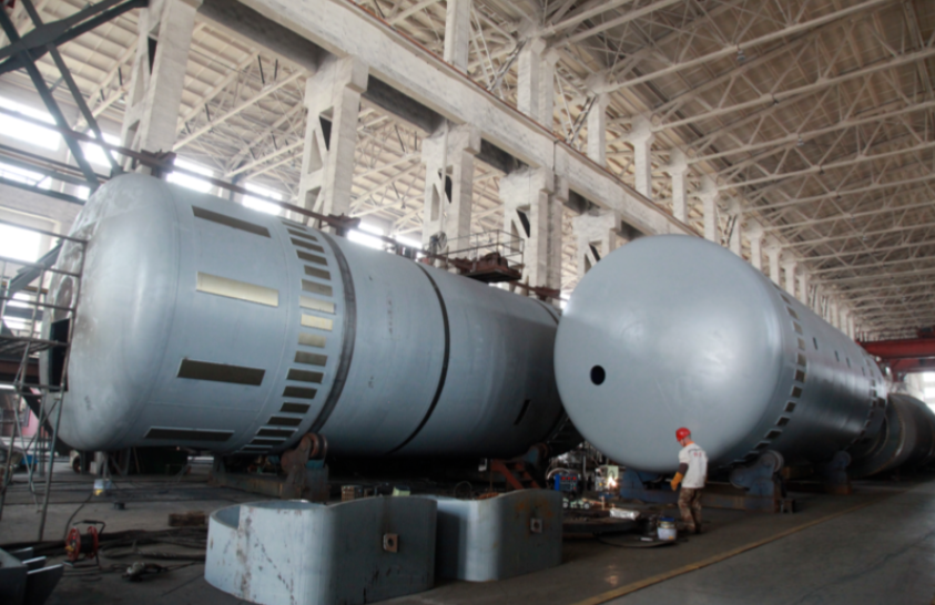 Вращающаяся рафинировочная печь (анодная печь)