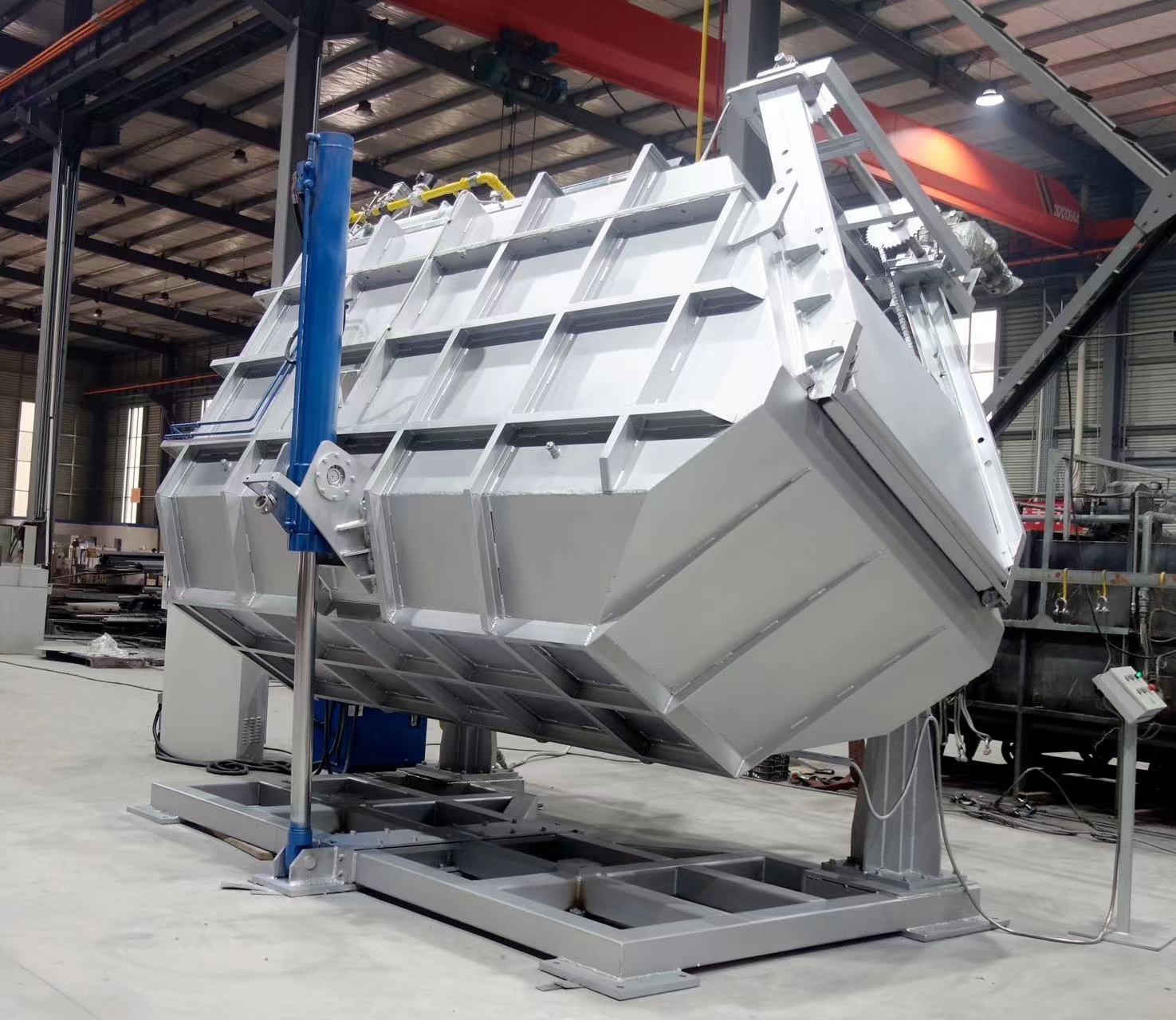 Печь для выплавки переработанной меди