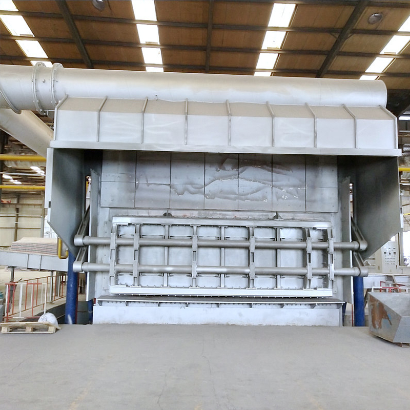 Прямоугольная печь для плавки алюминия