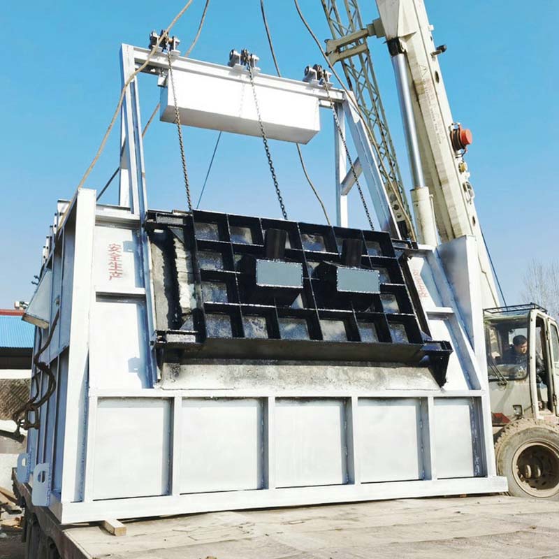 Прямоугольная печь для плавки алюминия