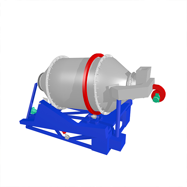 Вращающаяся печь для сурьмы