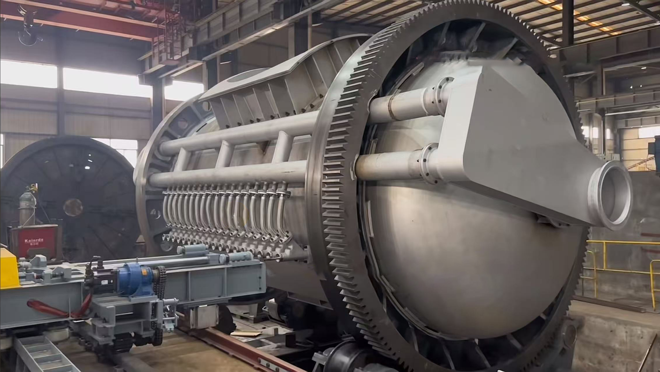 Горизонтальная продувочная печь