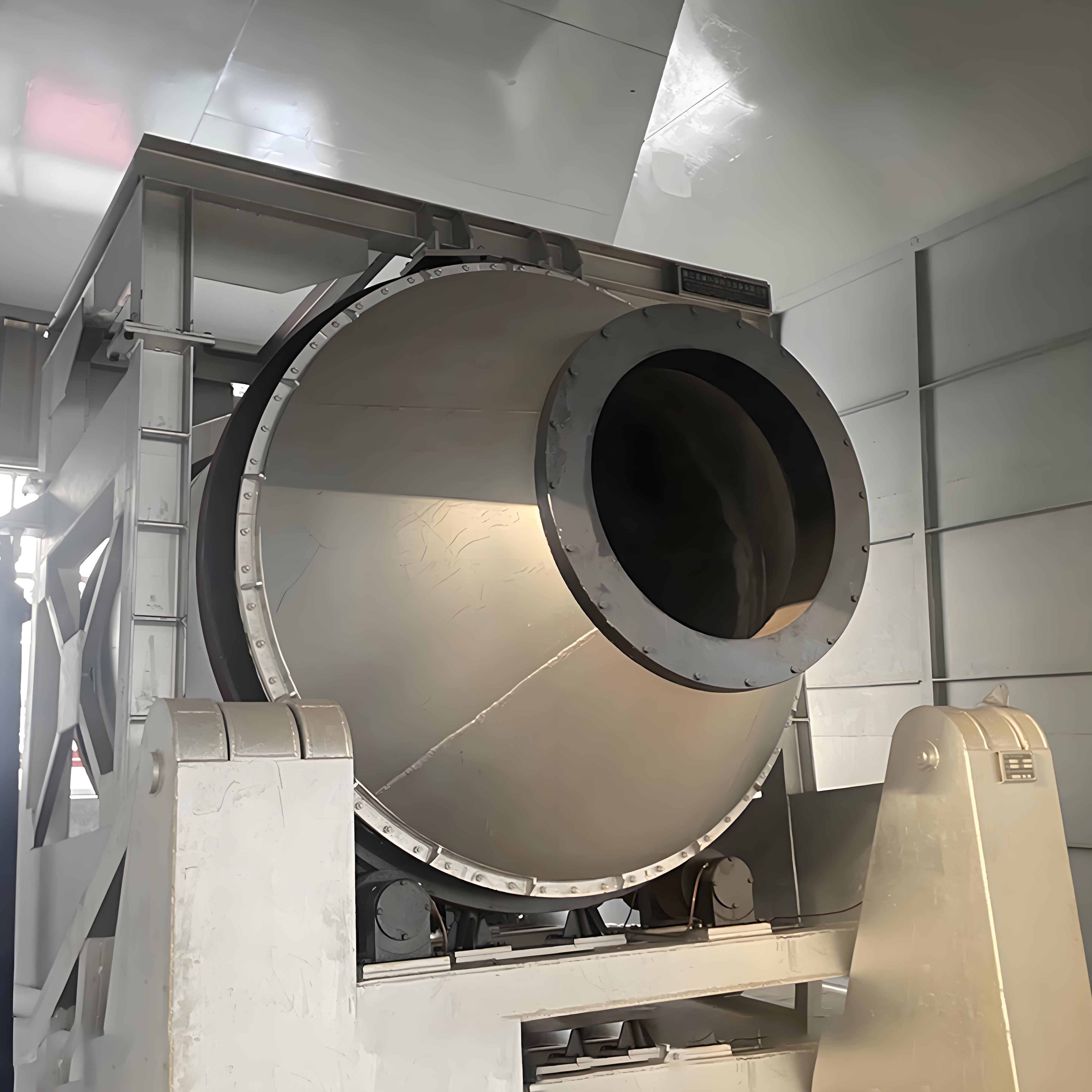 Наклонная вращающаяся печь для обжига алюминиевой золы