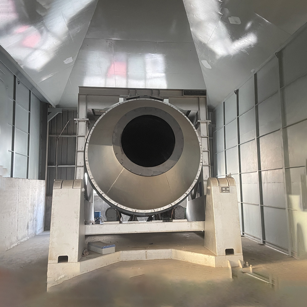 Вращающаяся печь для производства алюминиевой золы